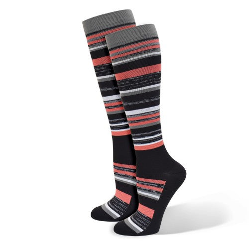 Sporty Marled Fashion Compression Socks