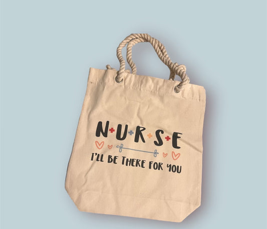 “Nurse” Canva Tote Bag