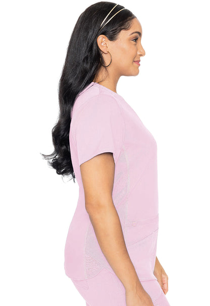 Medcouture V-Neck Shirttail Top