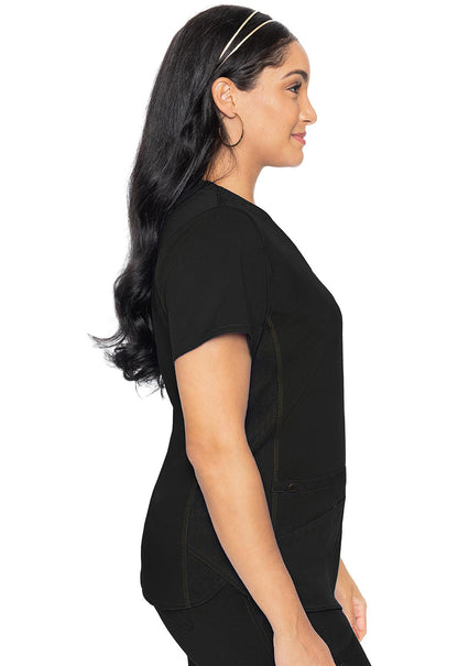 Medcouture V-Neck Shirttail Top