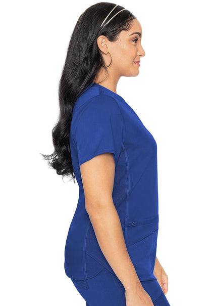 Medcouture V-Neck Shirttail Top