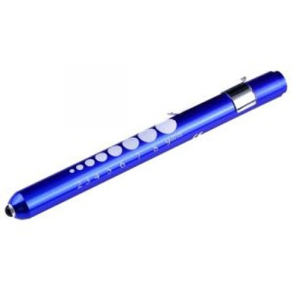 Aluminum LED Reusable Penlight with Pupil Gauge