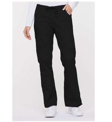 Mid Rise Drawstring Cargo Pant