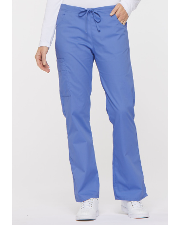 Mid Rise Drawstring Cargo Pant