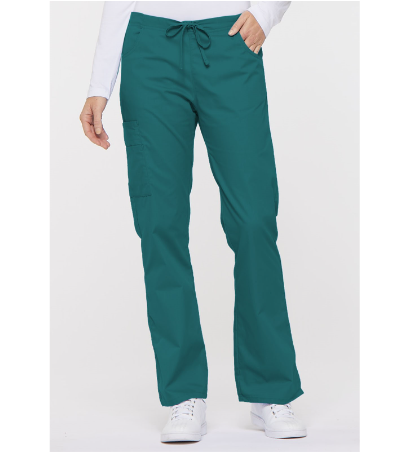 Mid Rise Drawstring Cargo Pant